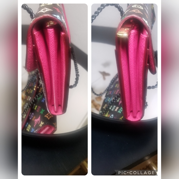 Louis Vuitton Takashi Murakami Sarah Wallet & COA - Picture 7 of 15